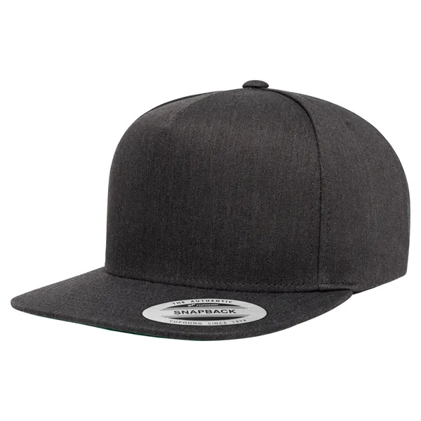 Flexfit 5-panel cotton snapback cap-clean front panel for bold custom branding.... from ASI 72657 Active Life Promo / Active Life