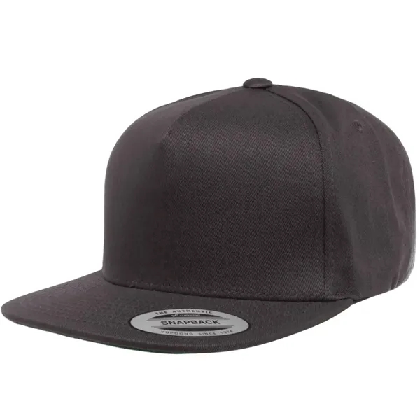 Flexfit 5-panel cotton snapback cap-clean front panel for bold custom branding.... from ASI 72657 Active Life Promo / Active Life