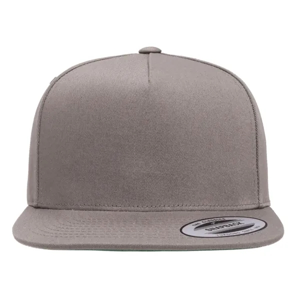 Flexfit 5-panel cotton snapback cap-clean front panel for bold custom branding.... from ASI 72657 Active Life Promo / Active Life