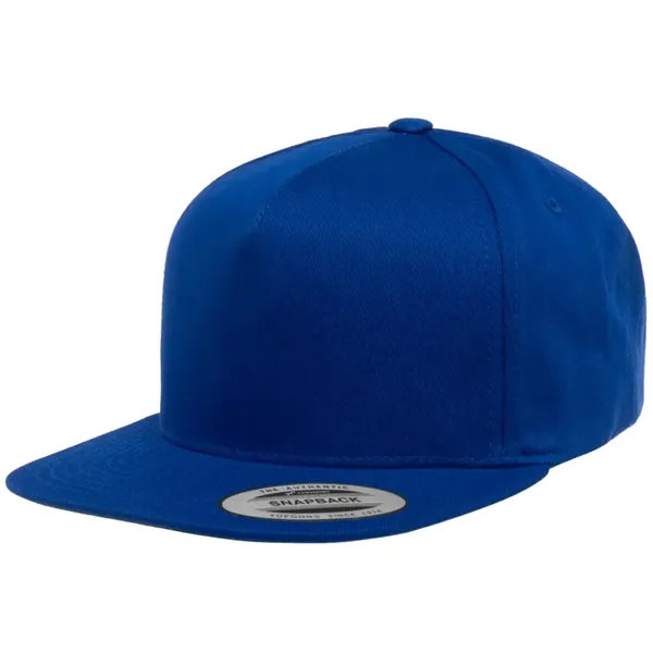 Flexfit 5-panel cotton snapback cap-clean front panel for bold custom branding.... from ASI 72657 Active Life Promo / Active Life