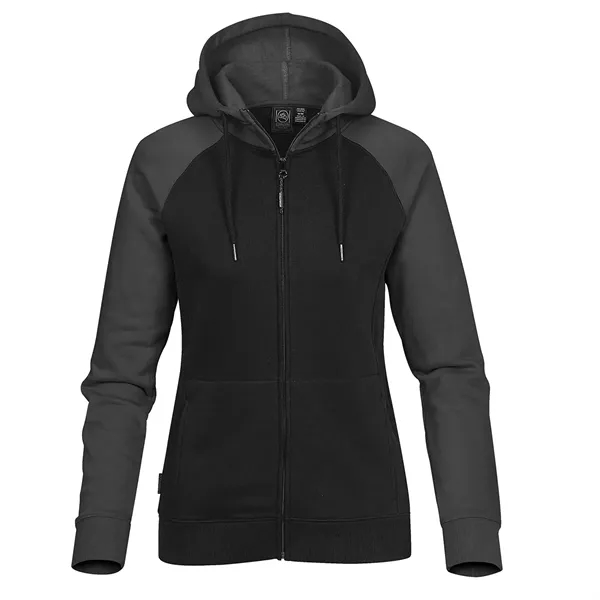 Women's hoody with an attached hood, adjustable drawcord, kanga pocket and... from ASI 61125 Hit Promotional Products / Hit®