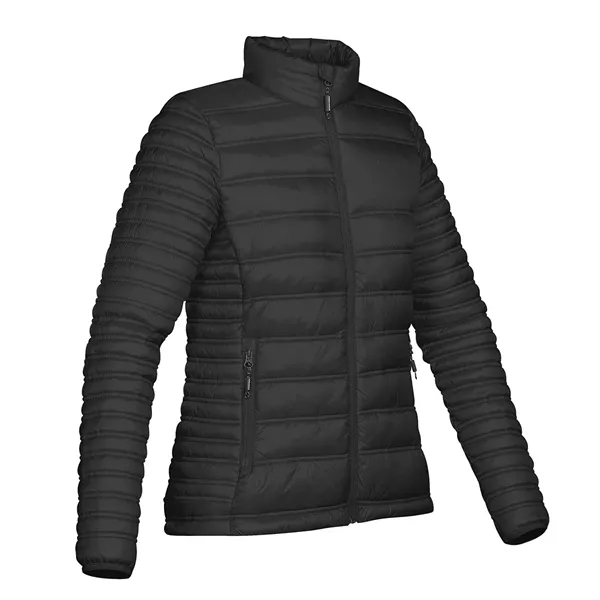 Women's thermal jacket with an outer shell, quilted body, elasticized cuffs,... from ASI 61125 Hit Promotional Products / Hit®