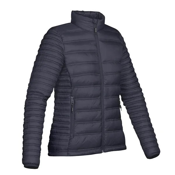 Women's thermal jacket with an outer shell, quilted body, elasticized cuffs,... from ASI 61125 Hit Promotional Products / Hit®