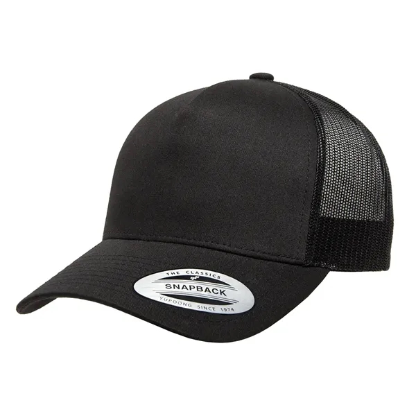 Flexfit 5-panel trucker cap with mesh back-breathable and perfect for custom... from ASI 72657 Active Life Promo / Active Life