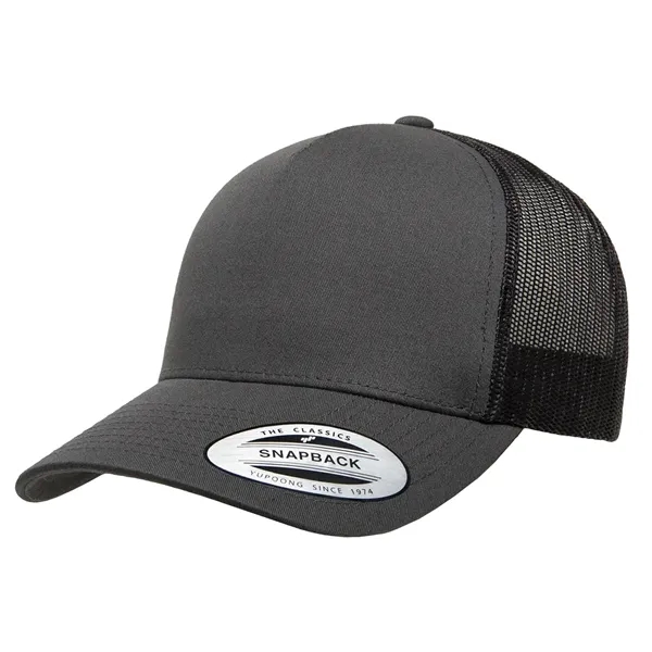 Flexfit 5-panel trucker cap with mesh back-breathable and perfect for custom... from ASI 72657 Active Life Promo / Active Life