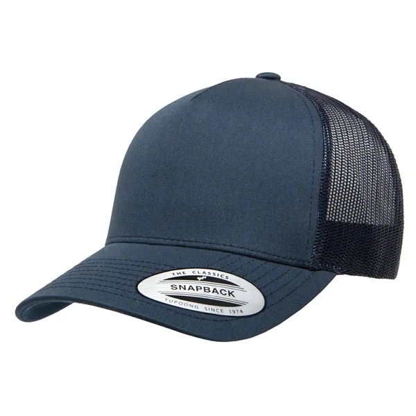 Flexfit 5-panel trucker cap with mesh back-breathable and perfect for custom... from ASI 72657 Active Life Promo / Active Life
