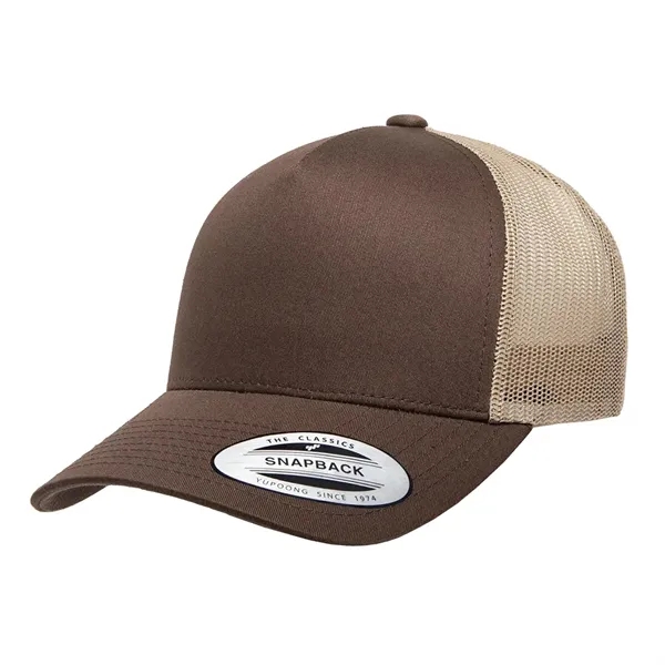 Flexfit 2-tone 5-panel trucker cap-breathable, stylish, and ideal for custom branding.... from ASI 72657 Active Life Promo / Active Life