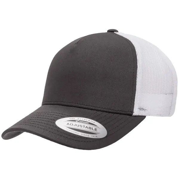 Flexfit 2-tone 5-panel trucker cap-breathable, stylish, and ideal for custom branding.... from ASI 72657 Active Life Promo / Active Life