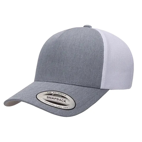 Flexfit 2-tone 5-panel trucker cap-breathable, stylish, and ideal for custom branding.... from ASI 72657 Active Life Promo / Active Life