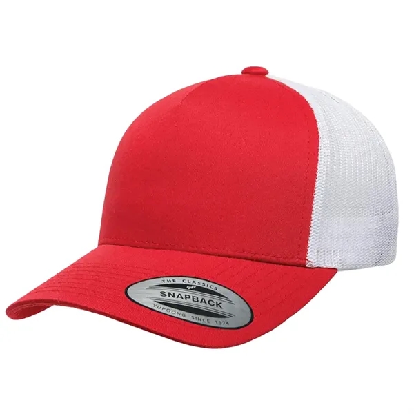 Flexfit 2-tone 5-panel trucker cap-breathable, stylish, and ideal for custom branding.... from ASI 72657 Active Life Promo / Active Life