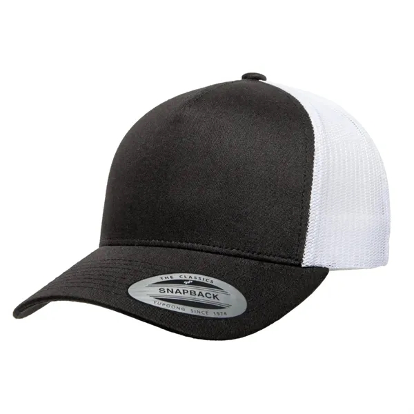 Flexfit 2-tone 5-panel trucker cap-breathable, stylish, and ideal for custom branding.... from ASI 72657 Active Life Promo / Active Life