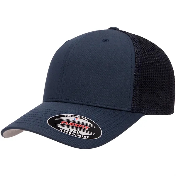 Flexfit trucker mesh cap with stretch fit-comfortable, breathable, and ideal for... from ASI 72657 Active Life Promo / Active Life