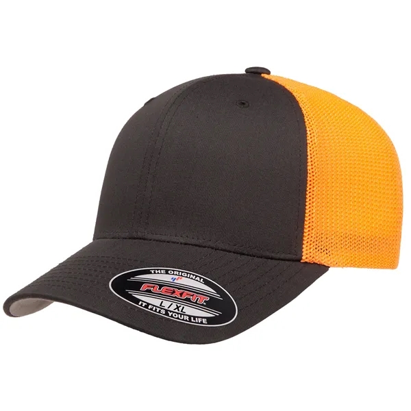 Flexfit two-tone trucker cap with stretch fit-stylish and ideal for custom... from ASI 72657 Active Life Promo / Active Life