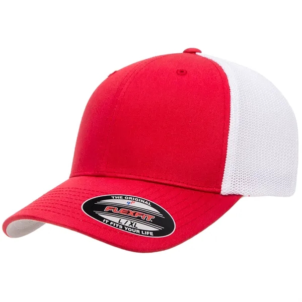 Flexfit two-tone trucker cap with stretch fit-stylish and ideal for custom... from ASI 72657 Active Life Promo / Active Life