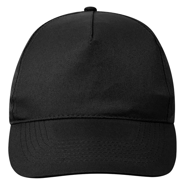 5-panel polyester hat with adjustable self-material strap with hook and loop... from ASI 61125 Hit Promotional Products / Hit®