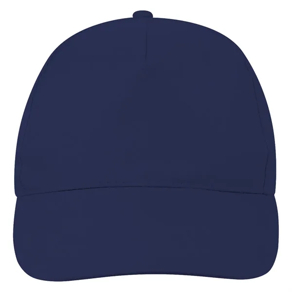 5-panel polyester hat with adjustable self-material strap with hook and loop... from ASI 61125 Hit Promotional Products / Hit®