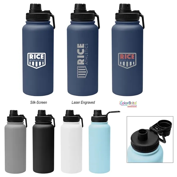 32 Oz. Austin Recycled Stainless Steel Bottle... from ASI 61125 Hit Promotional Products