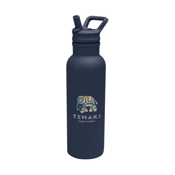 17 oz. recycled stainless steel bottle with double wall insulation, lid... from ASI 61125 Hit Promotional Products / Hit®