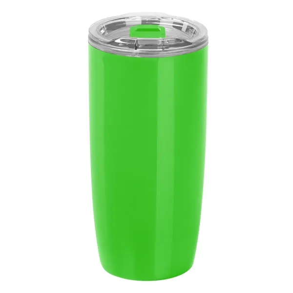 19 oz. acrylic double wall tumbler with slide action, spill-resistant lid.... from ASI 61125 Hit Promotional Products / Hit®
