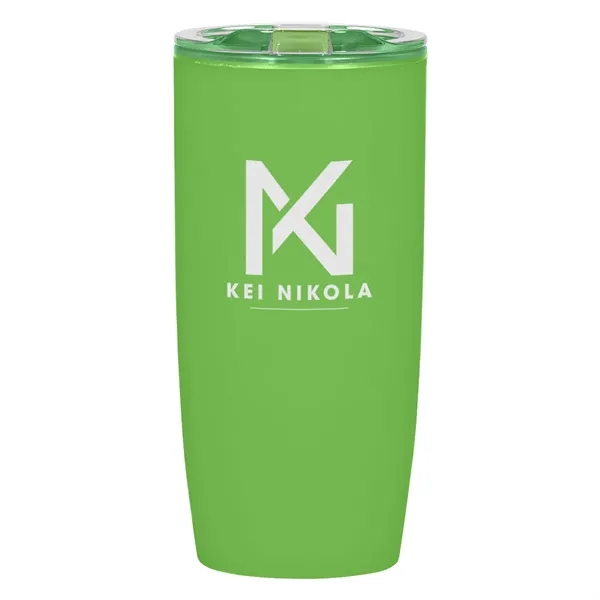 19 oz. acrylic double wall tumbler with slide action, spill-resistant lid.... from ASI 61125 Hit Promotional Products / Hit®