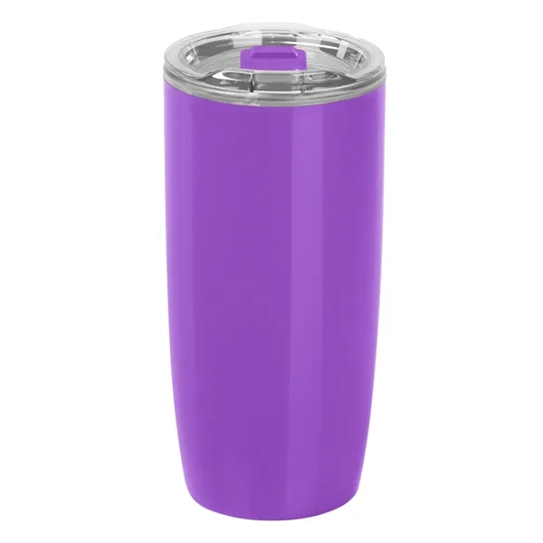 19 oz. acrylic double wall tumbler with slide action, spill-resistant lid.... from ASI 61125 Hit Promotional Products / Hit®