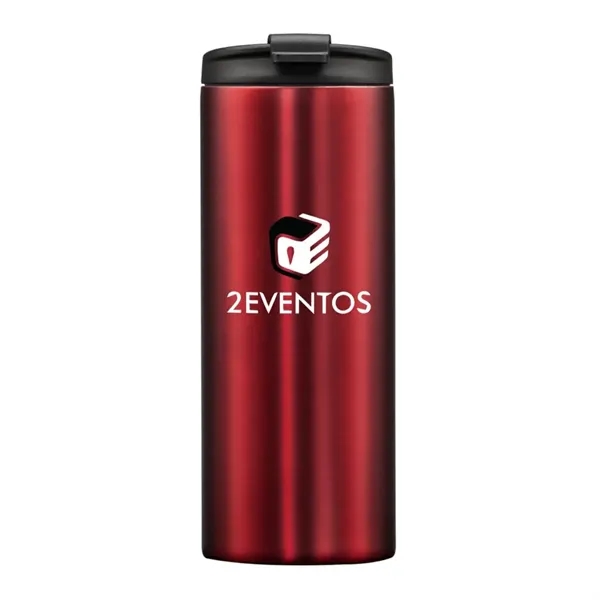 Sleek and slender stainless steel travel tumbler... from ASI 84592 St Regis Group