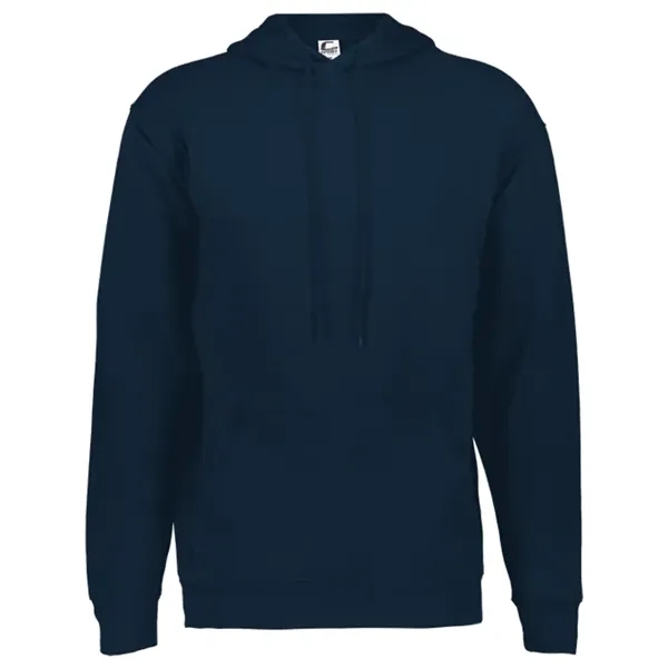 Fleece hoodie with two-ply hood with drawcord, spandex reinforced rib knit... from ASI 37461 Augusta Sportswear