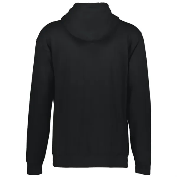 Fleece hoodie with two-ply hood with drawcord, spandex reinforced rib knit... from ASI 37461 Augusta Sportswear