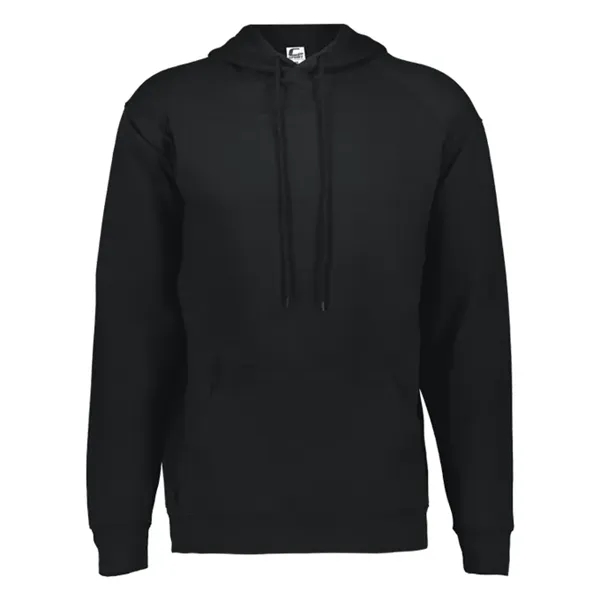 Fleece hoodie with two-ply hood with drawcord, spandex reinforced rib knit... from ASI 37461 Augusta Sportswear