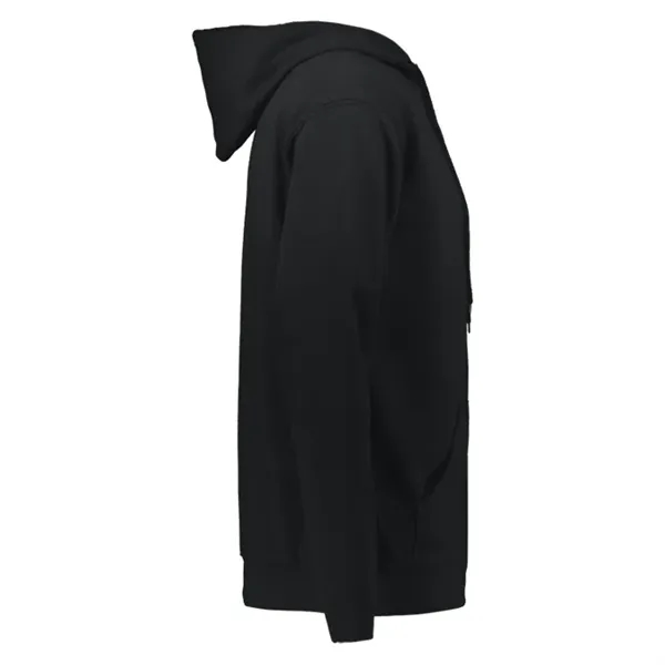 Fleece hoodie with two-ply hood with drawcord, spandex reinforced rib knit... from ASI 37461 Augusta Sportswear