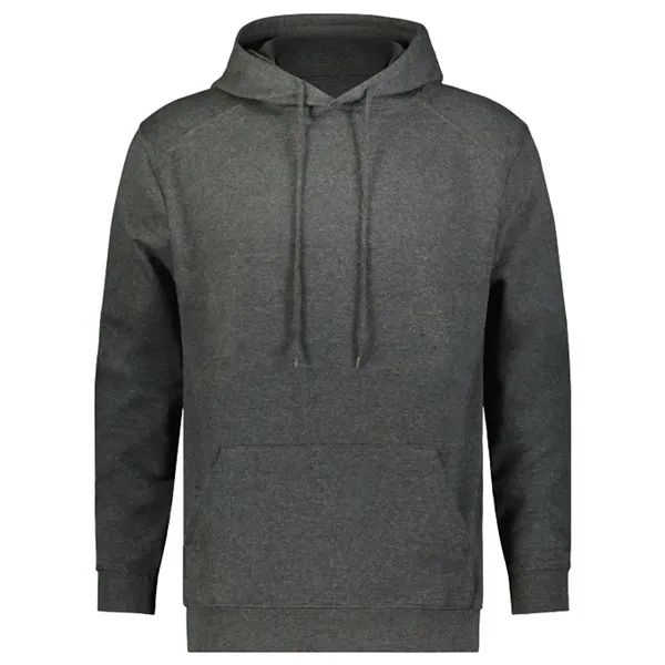 Fleece hoodie with two-ply hood with drawcord, spandex reinforced rib knit... from ASI 37461 Augusta Sportswear