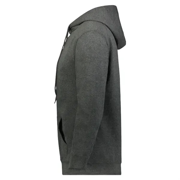 Fleece hoodie with two-ply hood with drawcord, spandex reinforced rib knit... from ASI 37461 Augusta Sportswear