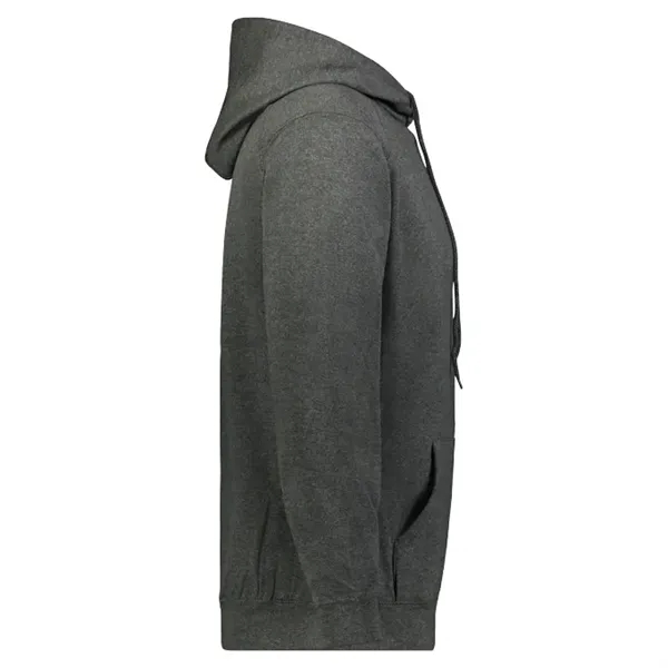Fleece hoodie with two-ply hood with drawcord, spandex reinforced rib knit... from ASI 37461 Augusta Sportswear
