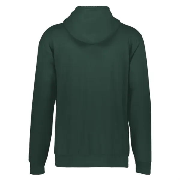 Fleece hoodie with two-ply hood with drawcord, spandex reinforced rib knit... from ASI 37461 Augusta Sportswear