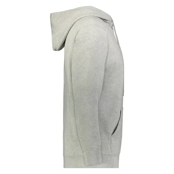Fleece hoodie with two-ply hood with drawcord, spandex reinforced rib knit... from ASI 37461 Augusta Sportswear