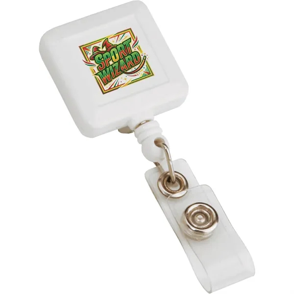 Square badge holder measuring 1 1/4" x 1 1/4" x 5/16"... from ASI 54100 Fields Manufacturing Inc / TargetLine®