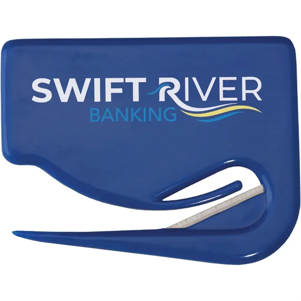 Handy letter opener measuring 2 3/4" x 2 1/8" and available... from ASI 54100 Fields Manufacturing Inc / TargetLine®