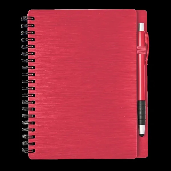 Spiral bound Mercury notebook set with 70 lined pages, a solid... from ASI 88060 Snugz/USA Inc / Sweda®