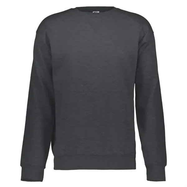 Crew sweatshirt with spandex reinforced rib knit cuffs and waistband, twill... from ASI 37461 Augusta Sportswear