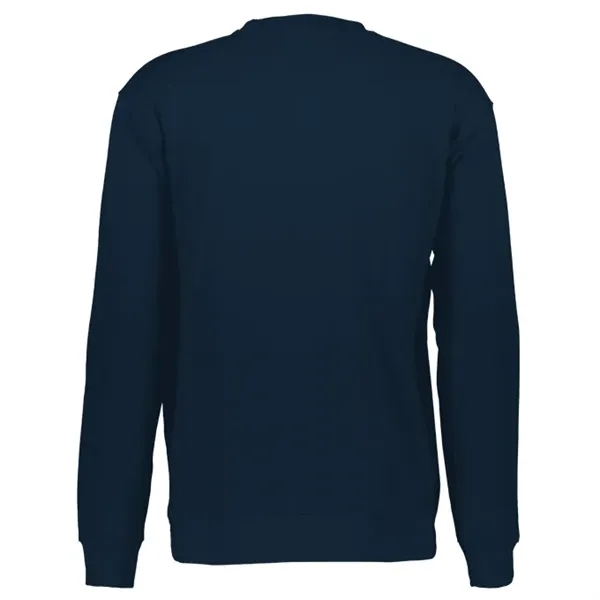 Crew sweatshirt with spandex reinforced rib knit cuffs and waistband, twill... from ASI 37461 Augusta Sportswear