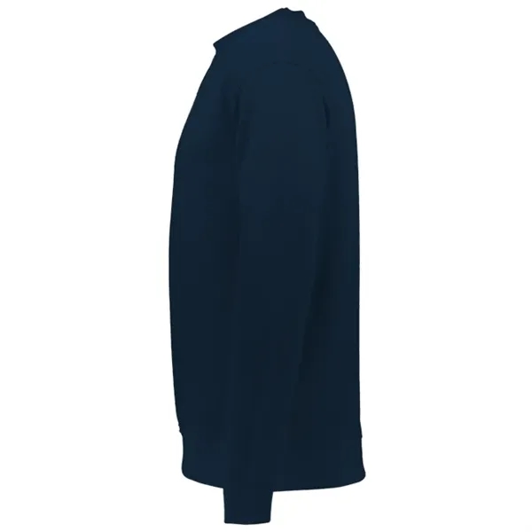 Crew sweatshirt with spandex reinforced rib knit cuffs and waistband, twill... from ASI 37461 Augusta Sportswear