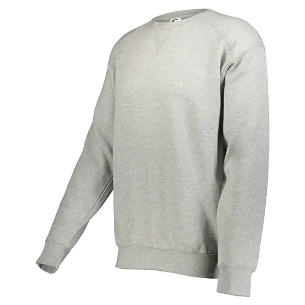 Crew sweatshirt with spandex reinforced rib knit cuffs and waistband, twill... from ASI 37461 Augusta Sportswear