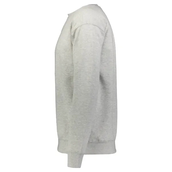 Crew sweatshirt with spandex reinforced rib knit cuffs and waistband, twill... from ASI 37461 Augusta Sportswear