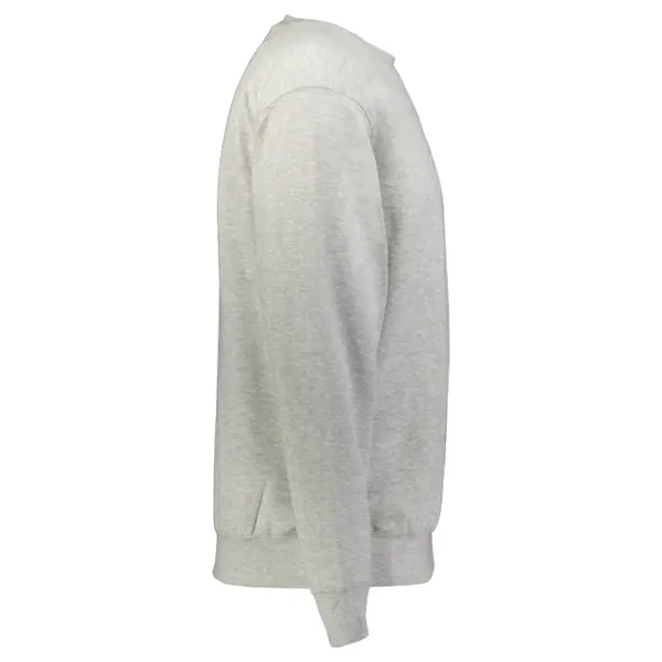 Crew sweatshirt with spandex reinforced rib knit cuffs and waistband, twill... from ASI 37461 Augusta Sportswear