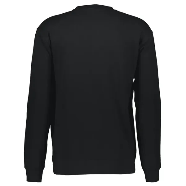 Crew sweatshirt with spandex reinforced rib knit cuffs and waistband, twill... from ASI 37461 Augusta Sportswear