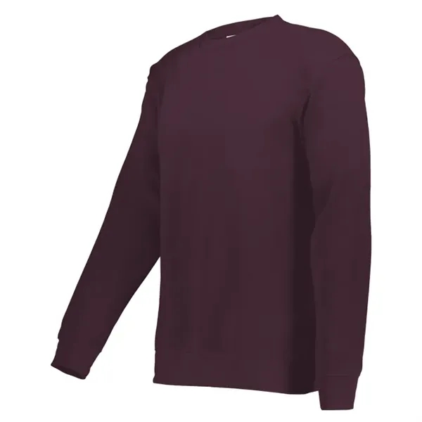 Crew sweatshirt with spandex reinforced rib knit cuffs and waistband, twill... from ASI 37461 Augusta Sportswear