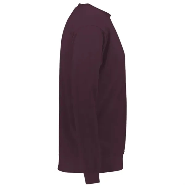 Crew sweatshirt with spandex reinforced rib knit cuffs and waistband, twill... from ASI 37461 Augusta Sportswear