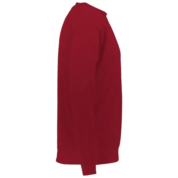 Crew sweatshirt with spandex reinforced rib knit cuffs and waistband, twill... from ASI 37461 Augusta Sportswear