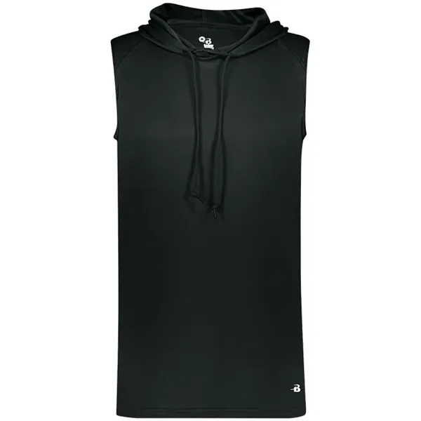Sleeveless hooded tee with shoulder for maximum movement, self-fabric hood with... from ASI 37461 Augusta Sportswear / Badger Sport