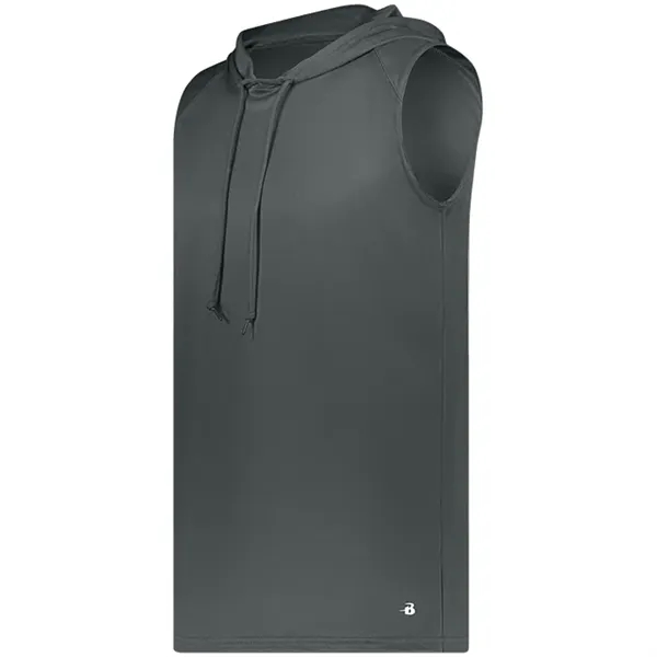 Sleeveless hooded tee with shoulder for maximum movement, self-fabric hood with... from ASI 37461 Augusta Sportswear / Badger Sport